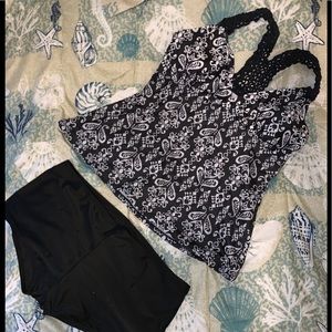 REDUCED‼️Tankini Style Racerback Swimsuit